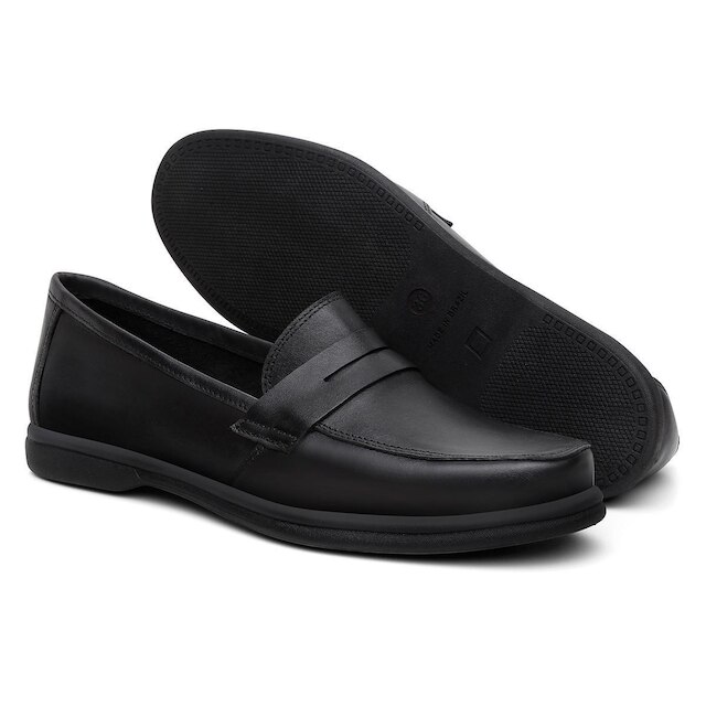 Mocassim Feminino em Couro Conforto Casual Elegante