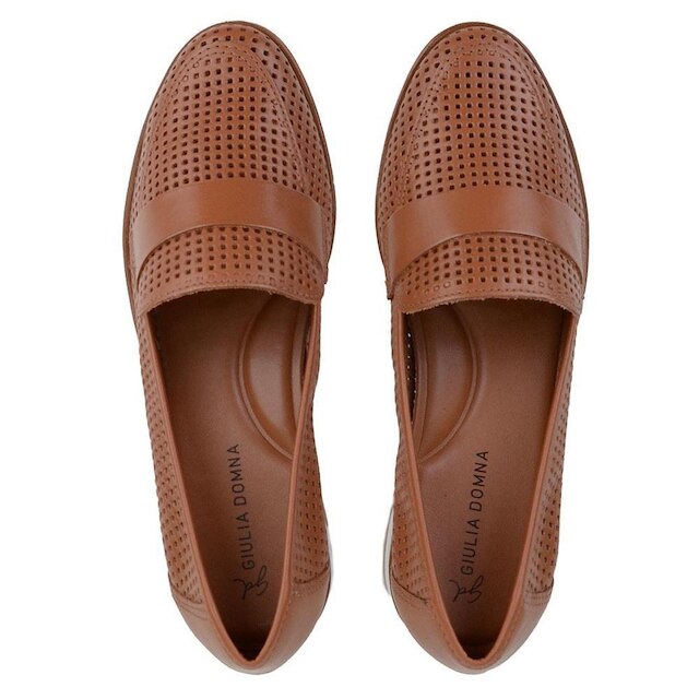 Mocassim Feminino Giulia Domna Monaco Marrom - 205063
