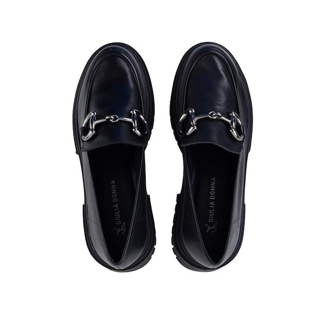 Mocassim Feminino Giulia Domna Monaco Preto - 535