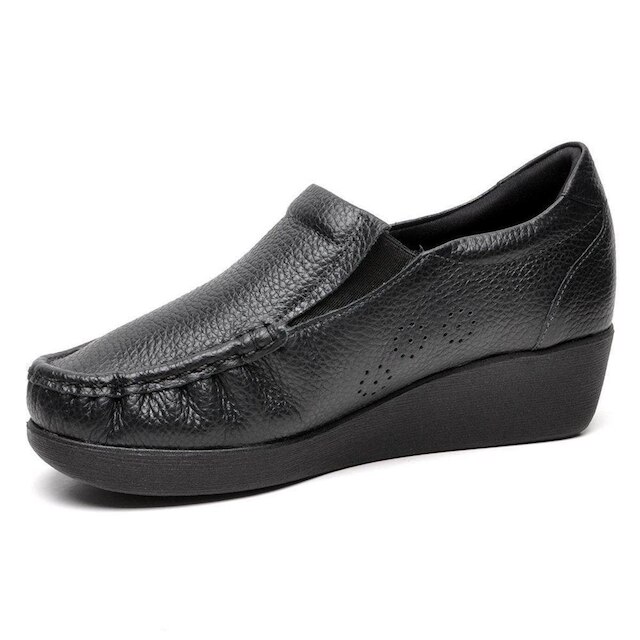 Mocassim Feminino Usaflex Anabela 5743pl082