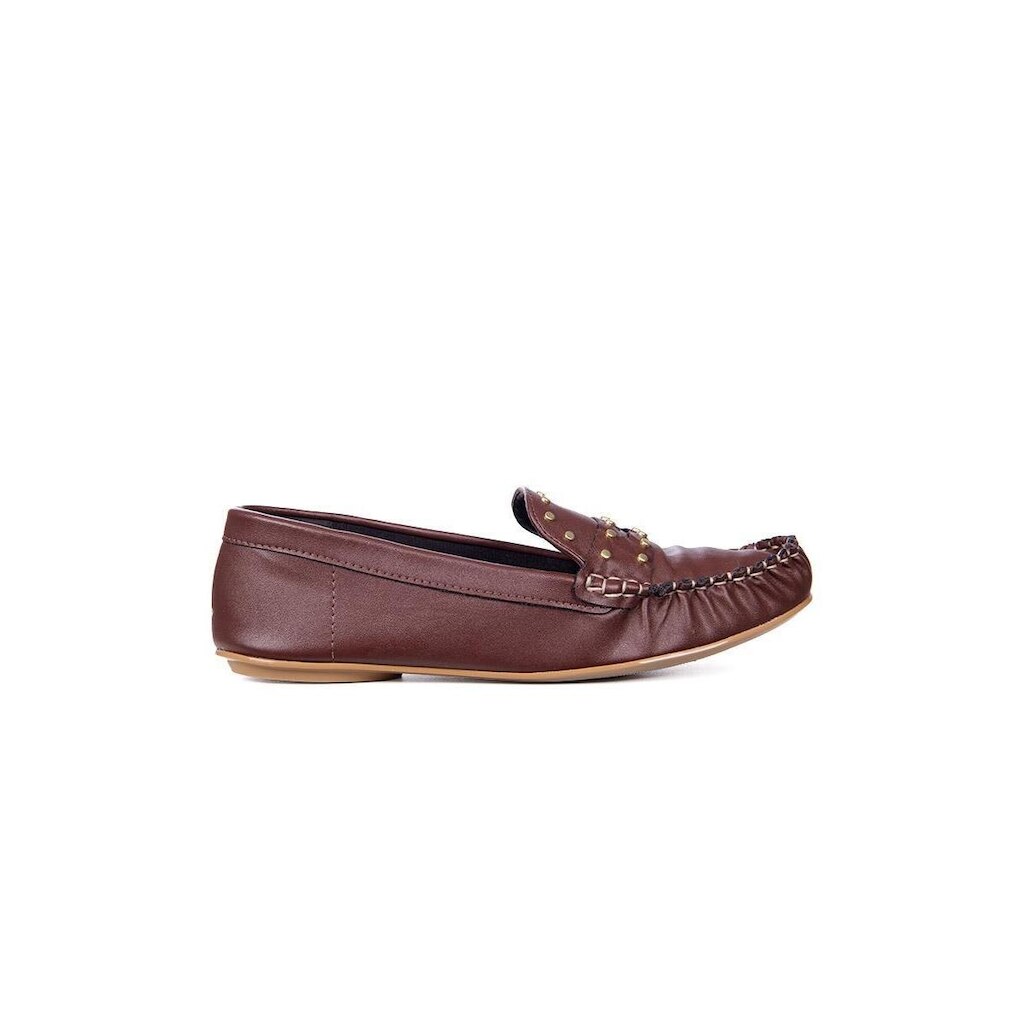 Mocassim Feminino Vizzano Loafer Marrom