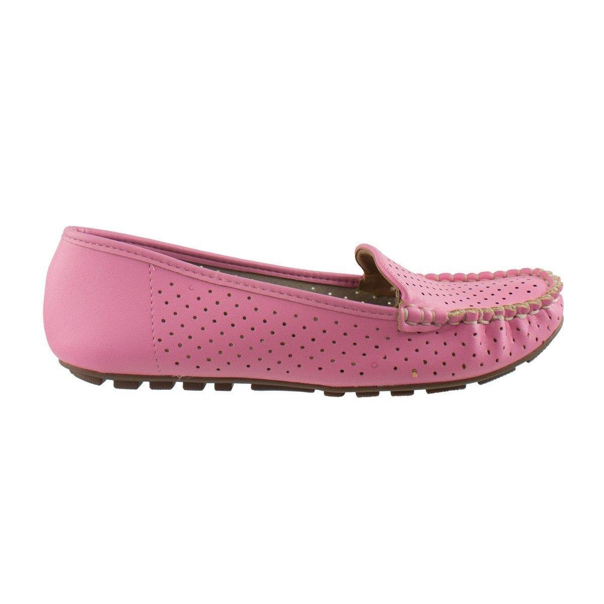 Mocassim Feminino Vizzano Pelica 1187.303 - Rosa Menor preço em Mocassim Feminino Vizzano Pelica 1187.303 - Rosa