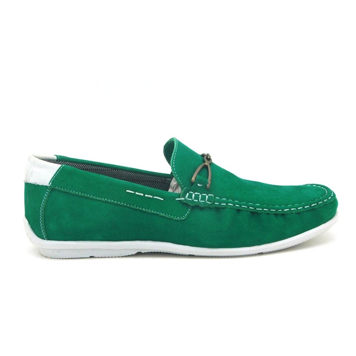 Mocassim Gasparini Masculino - Verde | Zattini
