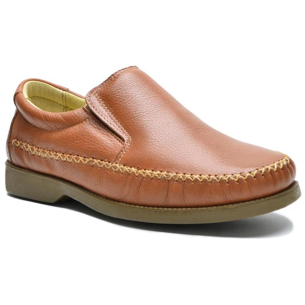 Mocassim Ipê Mulato Couro Confort Caramelo Masculino
