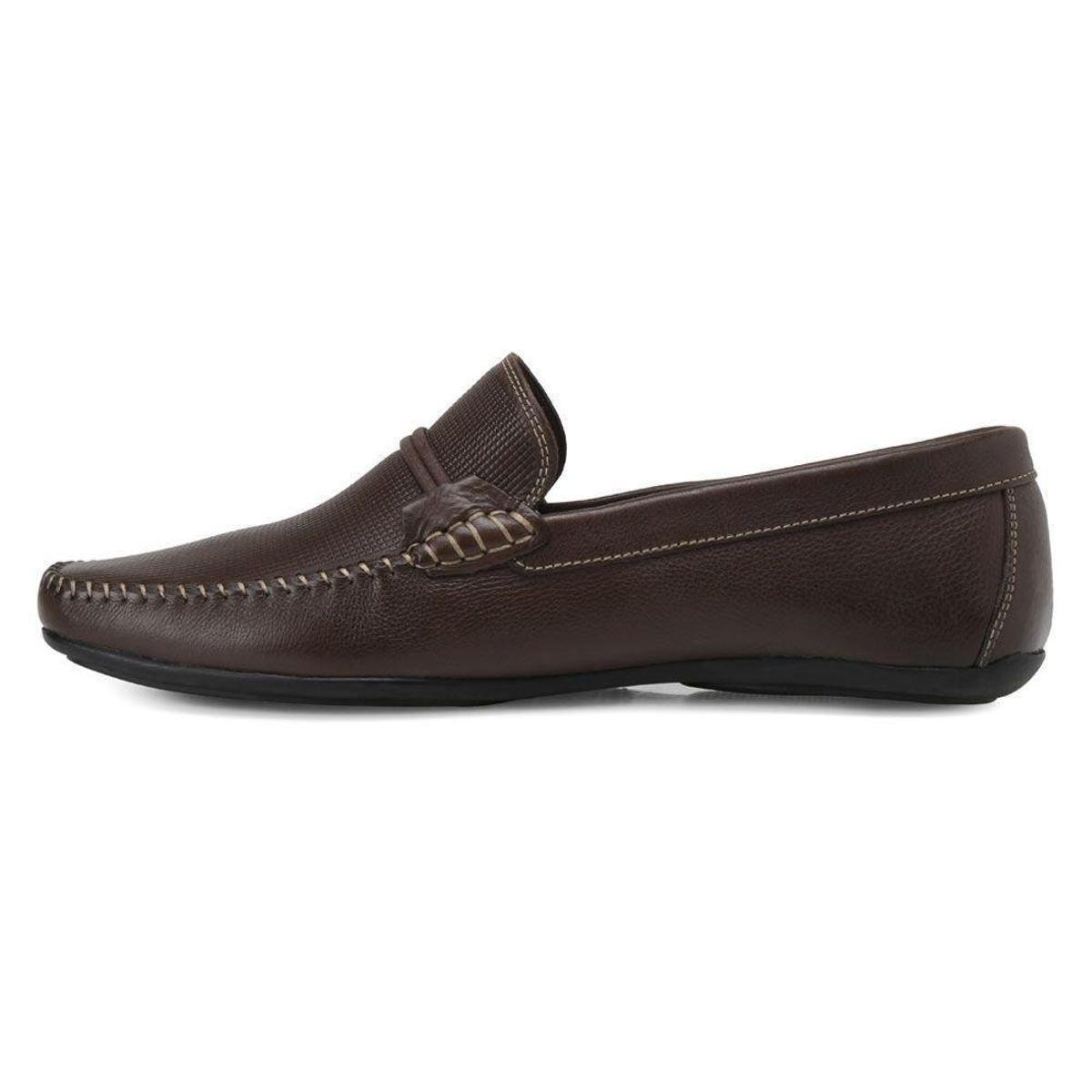 Mocassim Jovaceli Couro JC19 Masculino - Marrom | Zattini