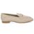 Mocassim Loafer Feminino Couro Vanilla Usaflex UD30002 - Creme