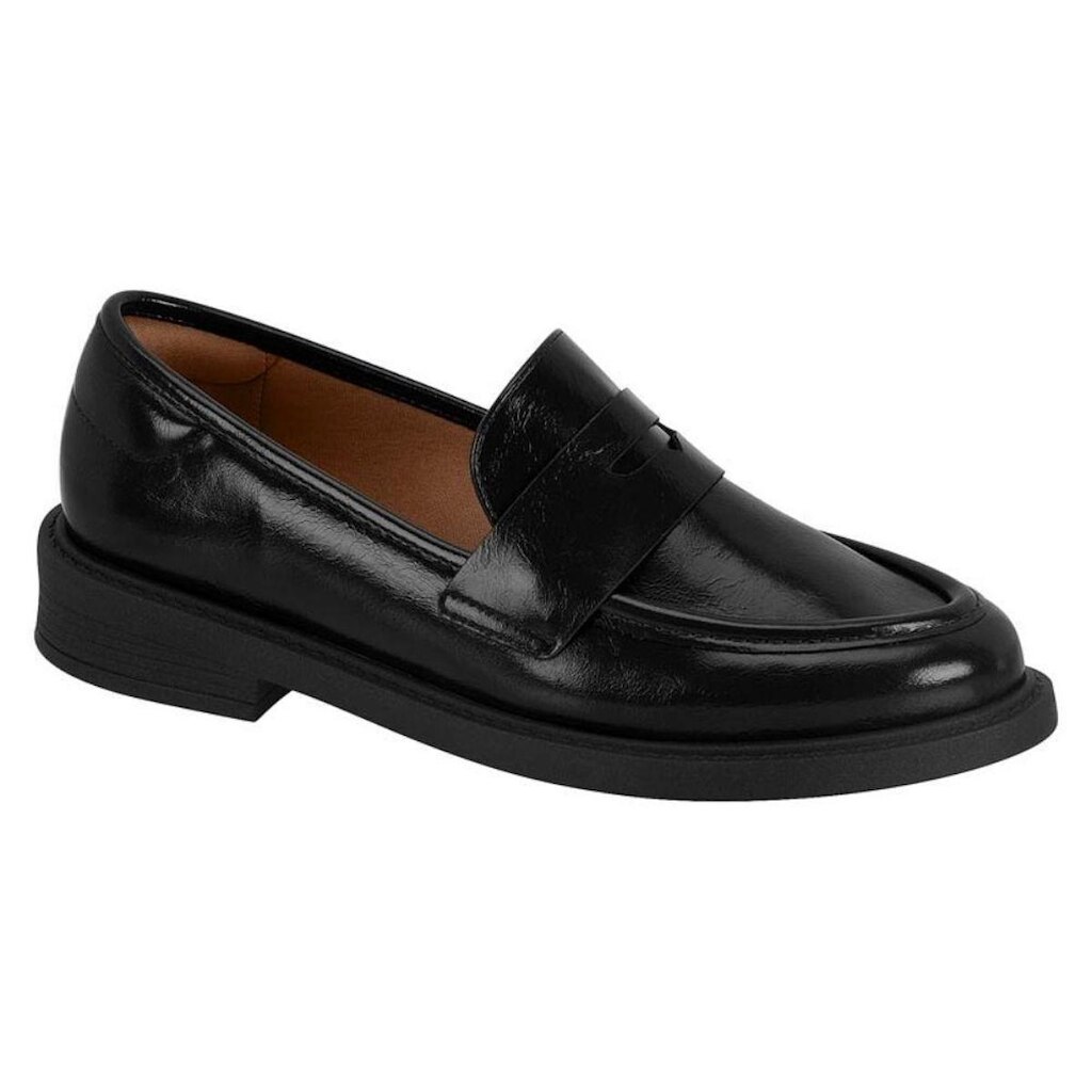 Mocassim Loafer Feminino Imperiale Preto Vizzano 1453.100