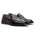 Mocassim Masculino Alfe Semi Acabado Preto Samello - Preto