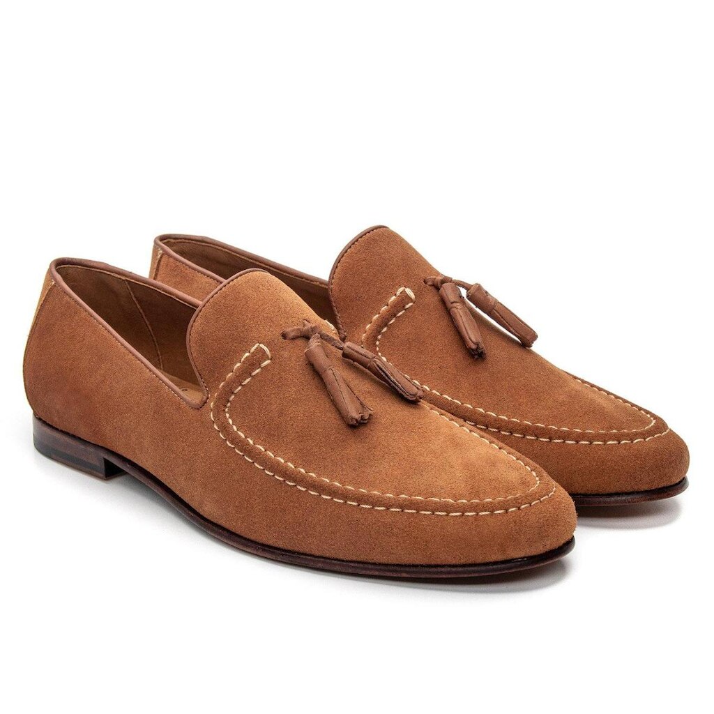 Mocassim Masculino Couro Conforto Camurça Moderno