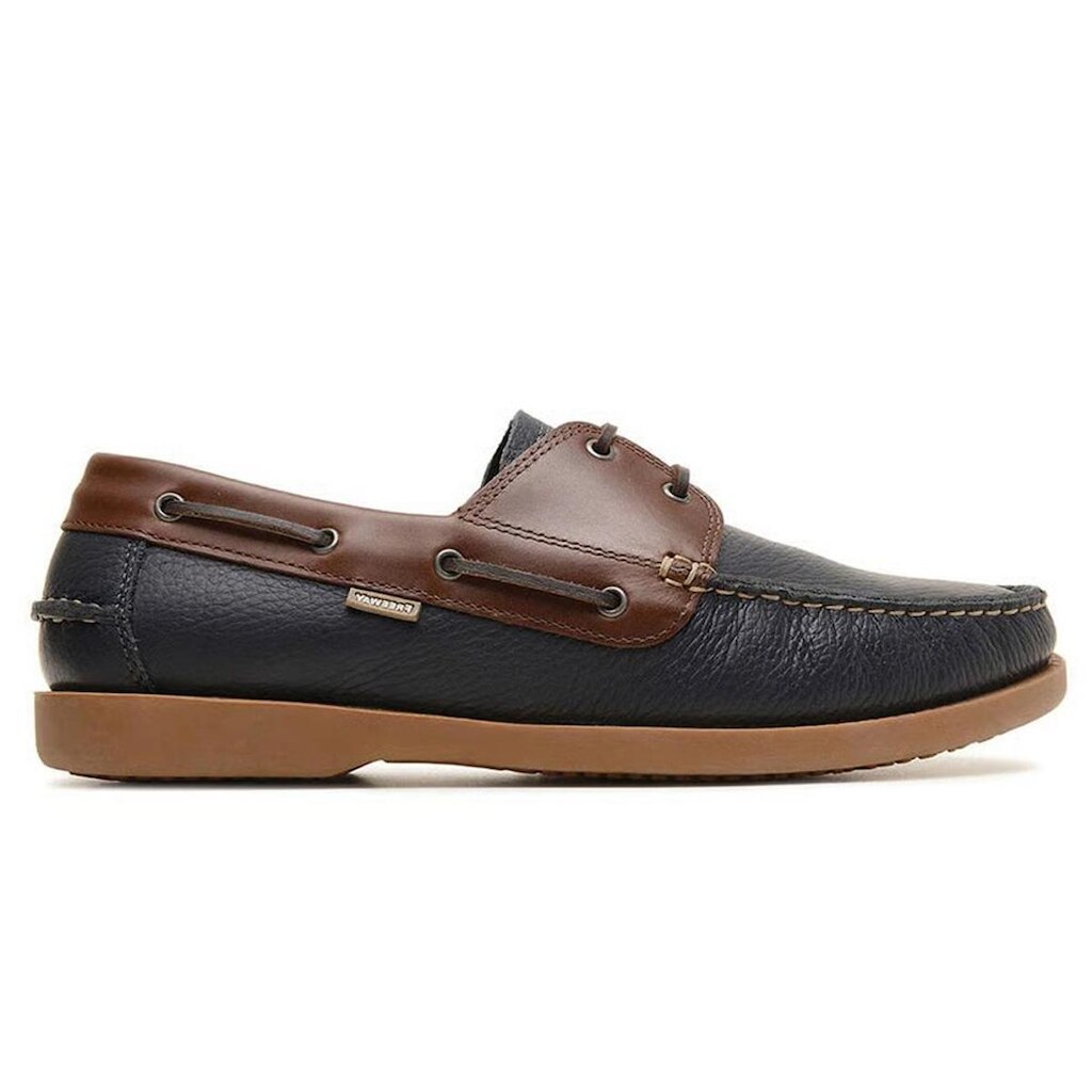Mocassim Masculino Couro Freeway Deckshoes Sider Náutico
