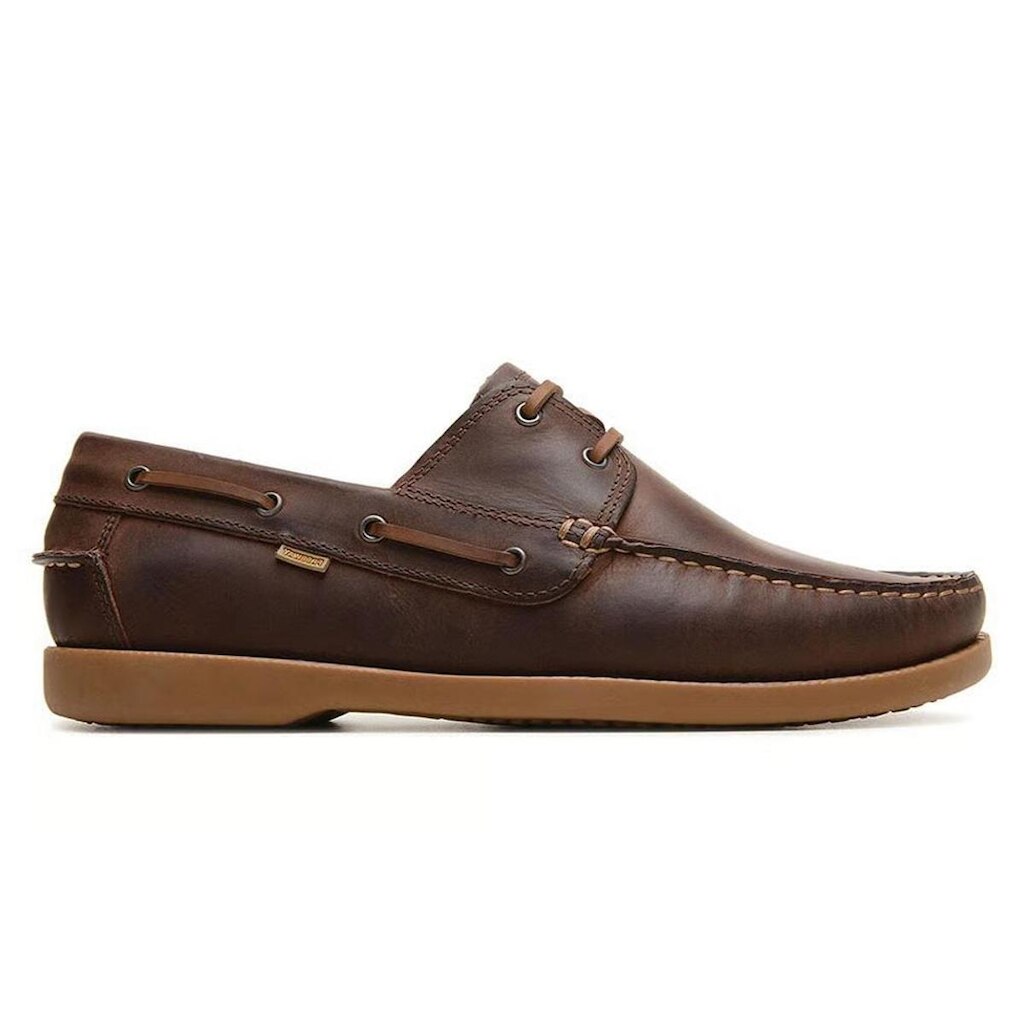 Mocassim Masculino Couro Freeway Deckshoes Sider Náutico