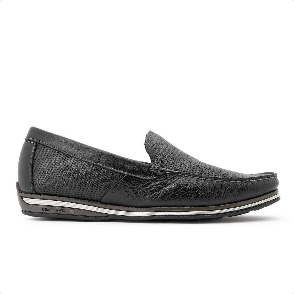 Mocassim Masculino Democrata Easy Ted Preto