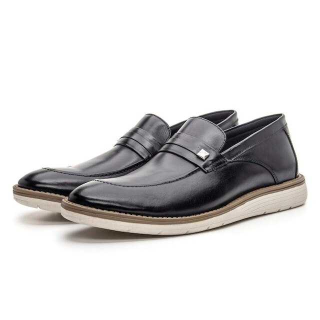 Mocassim Masculino Derby Casual Oxford Clube do Sapato de Franca NS London
