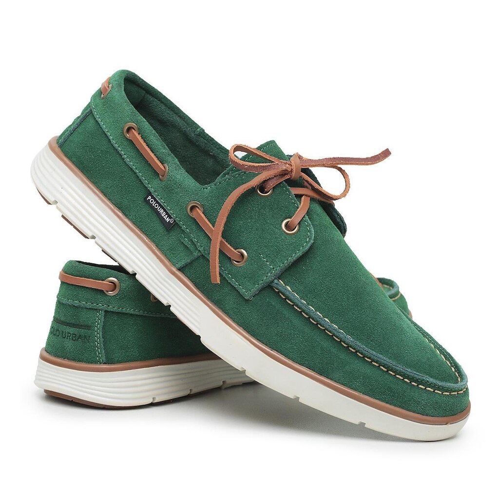 Mocassim Masculino Dockside Top Sider em Couro Polo Urban