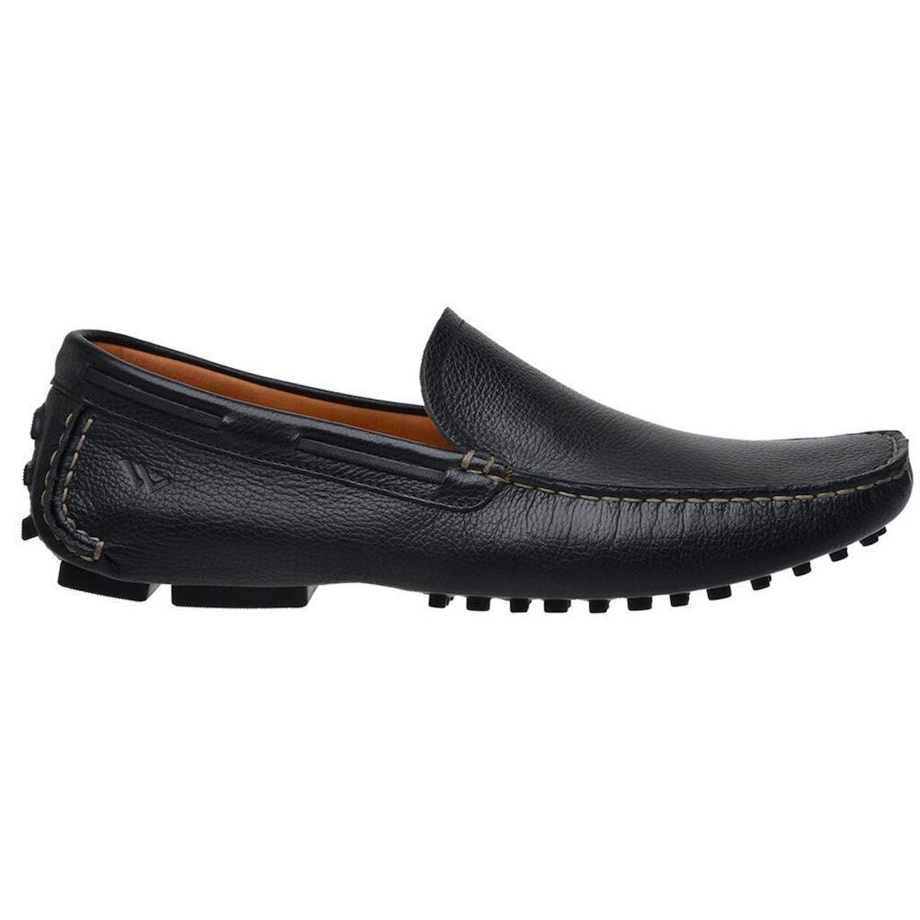 Mocassim masculino Drive Casual Em Couro Legitimo Conforto