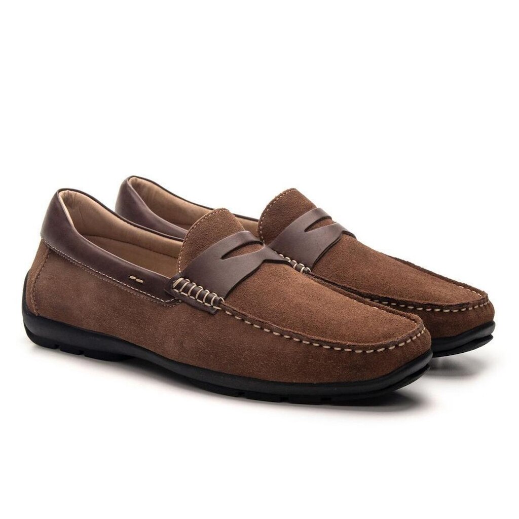 Mocassim Masculino Drive Loreto em Couro Jacometti