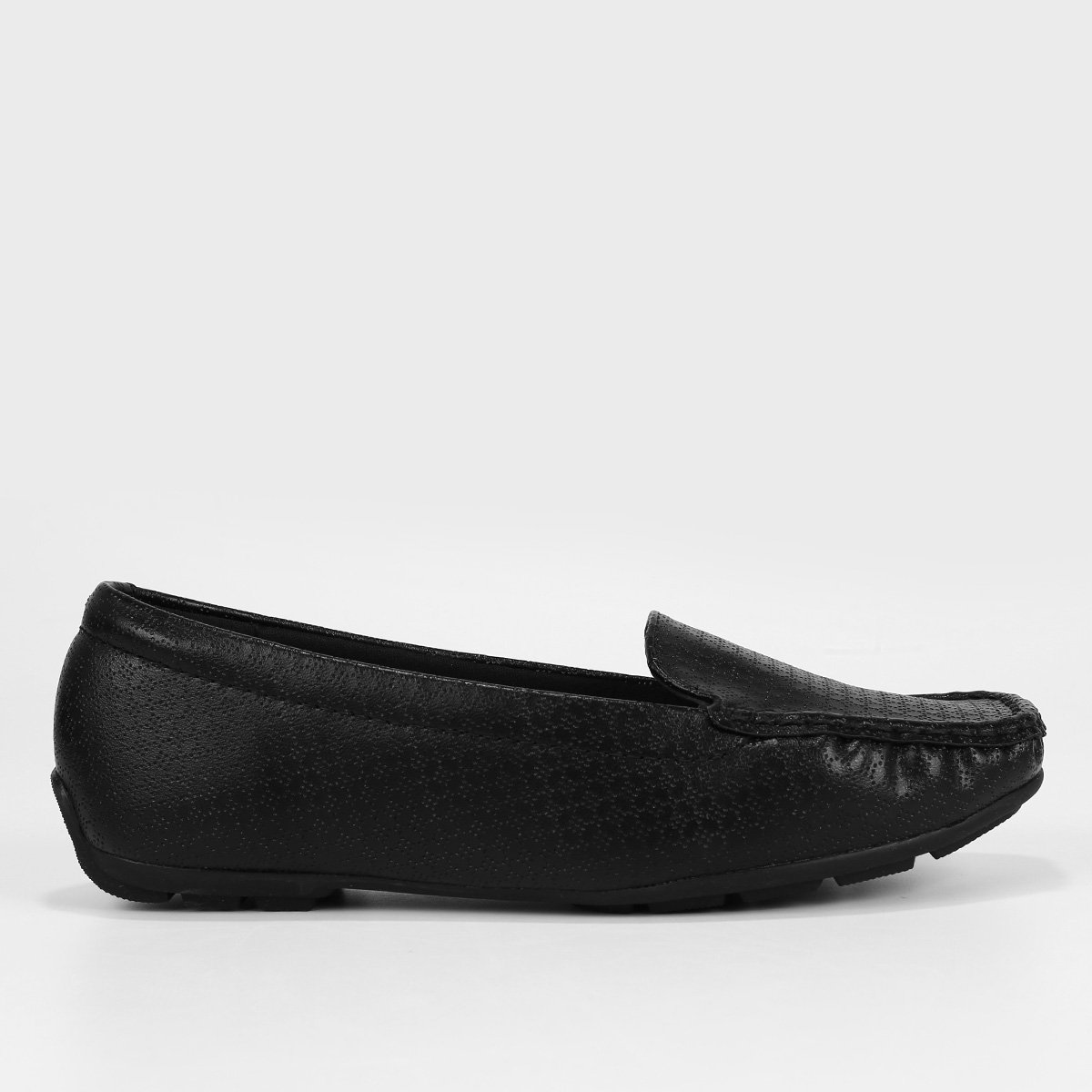 Mocassim Modare Feminino - Preto Menor preço em Mocassim Modare Feminino - Preto