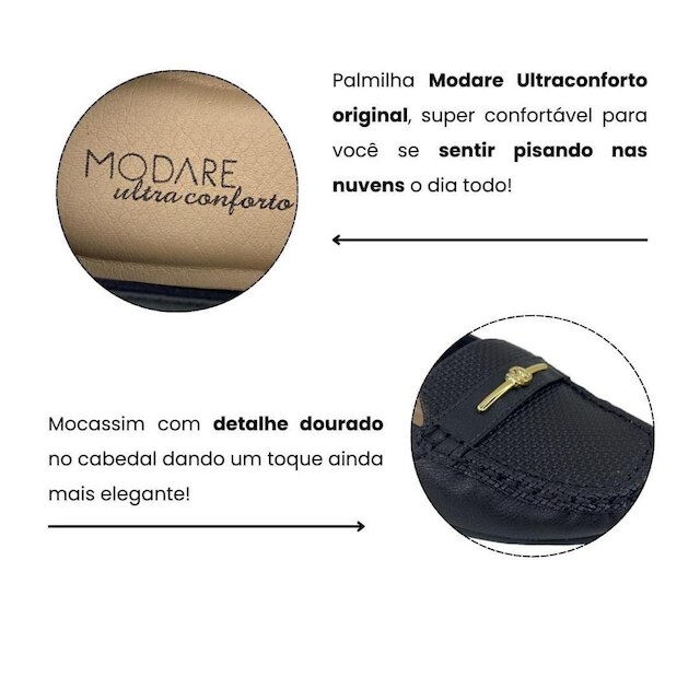 Mocassim Modare Ultraconforto Original Elegante 7035655