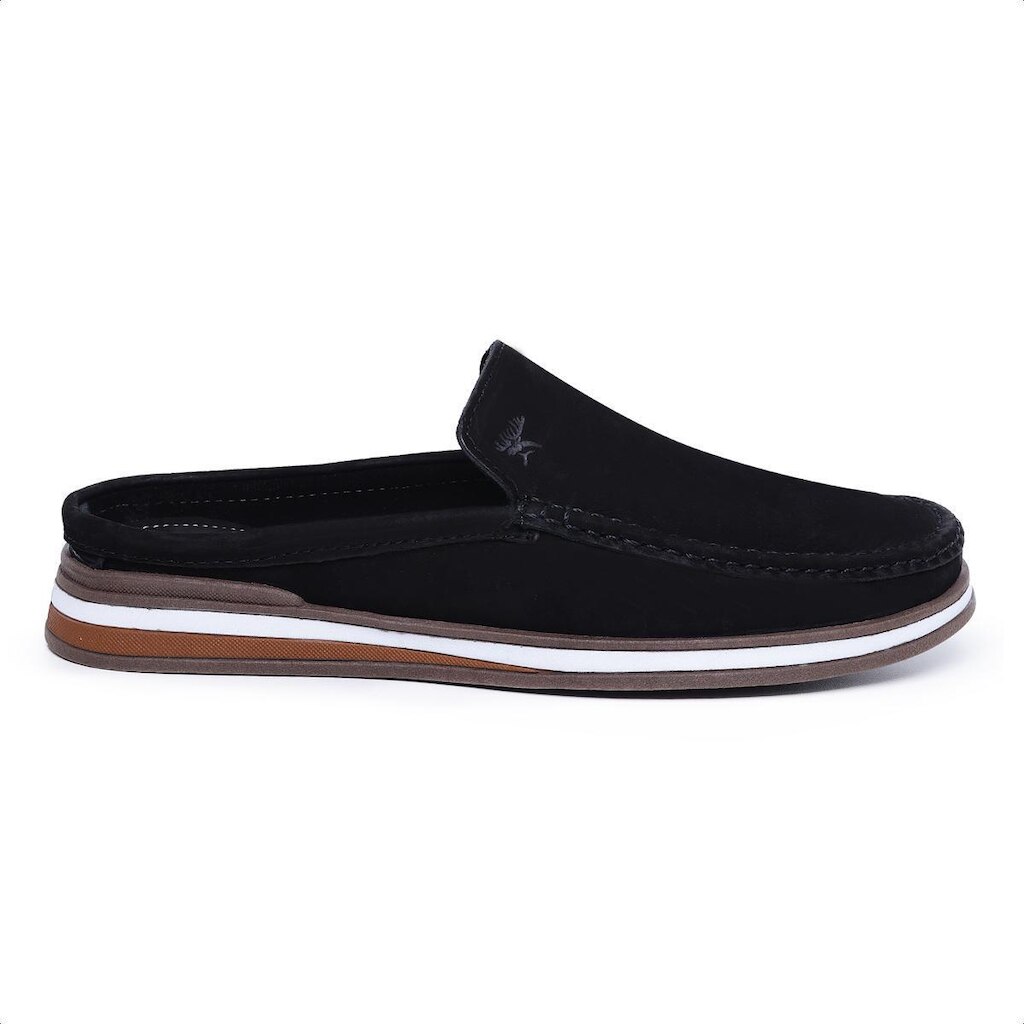 Mocassim Mule Nobuck Masculino Vancouver Clássico