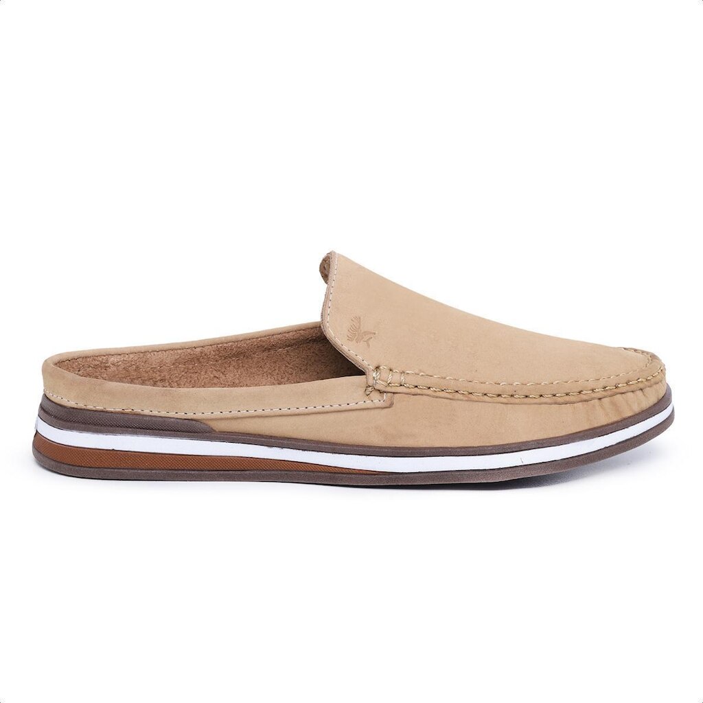 Mocassim Mule Nobuck Masculino Vancouver Clássico