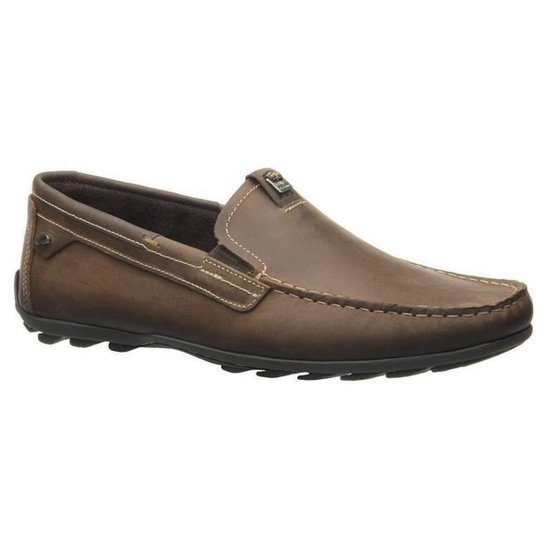 Mocassim Pegada Masculino 140907 Pull Up Latego/Coffe 37 - Café