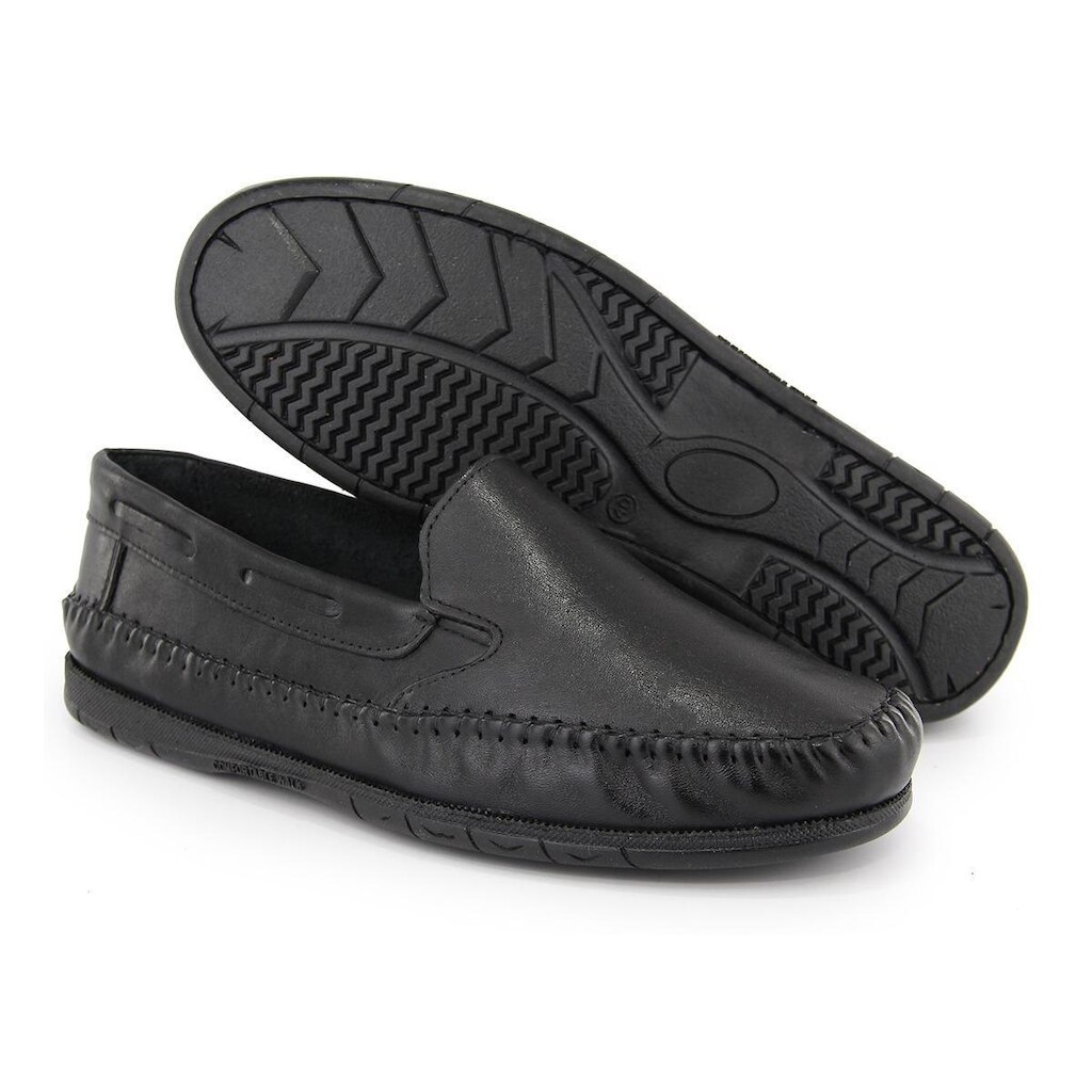 Mocassim Sapatilha Masculina de Couro Granado