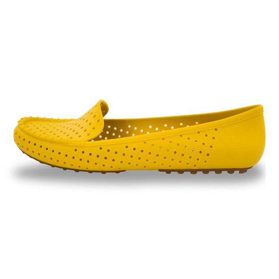 Mocassim Sedução Vazado 519 Feminino - Amarelo