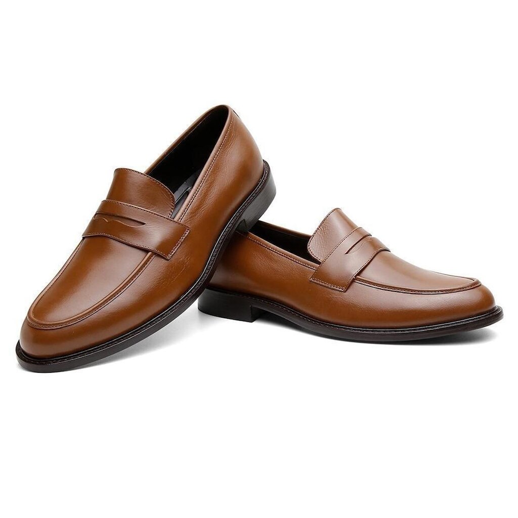 Mocassim Social Masculino Espanha em Couro