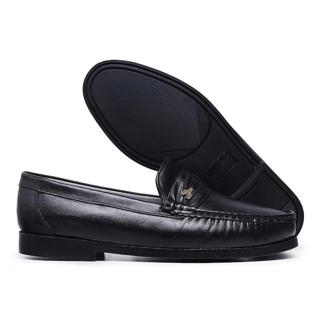 Mocassim Tradicional Docksider Masculino em Couro Nobre Floater Legitimo