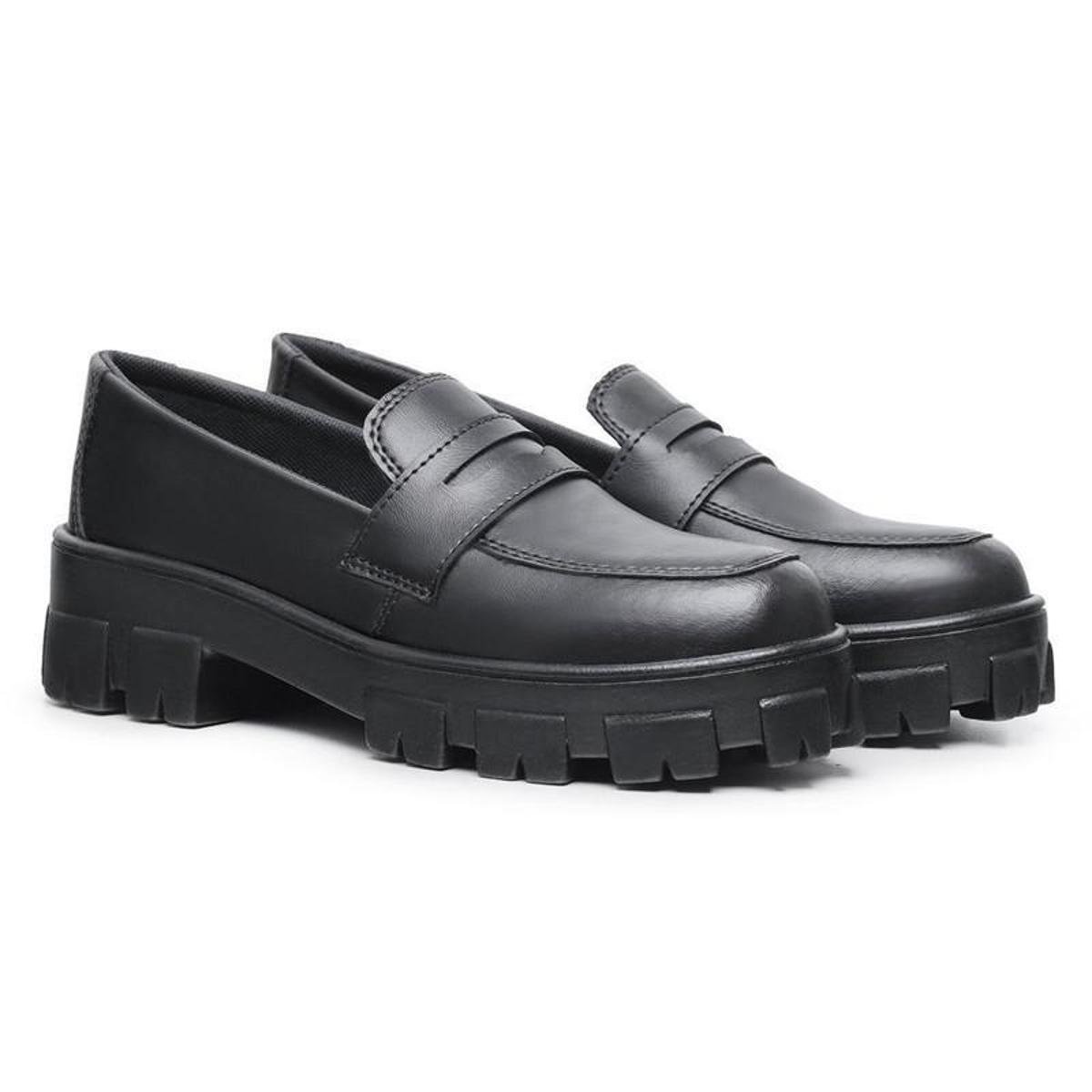 Mocassim Tratorado Feminino Plataforma Sapato Conforto Leve Menor preço em Mocassim Tratorado Feminino Plataforma Sapato Conforto Leve