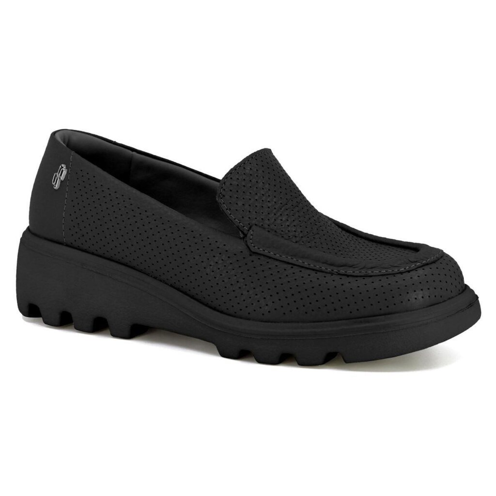 Mocassim Usaflex Al1501001 Loafer Tratorado Feminino