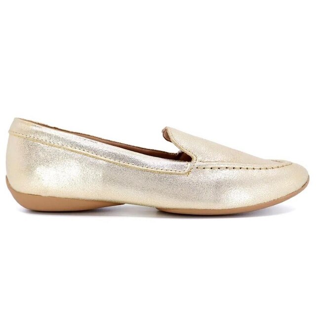 Mocassim Usaflex Couro Casual AJ2201