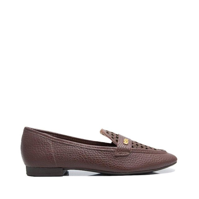 Mocassim Usaflex Couro