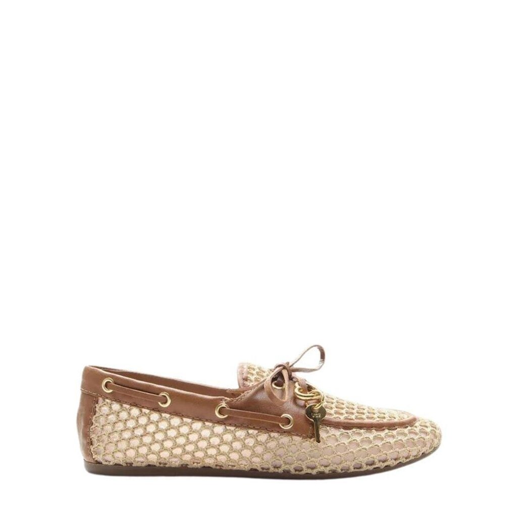 Mocassim Vicenza Mansel Tela Bege