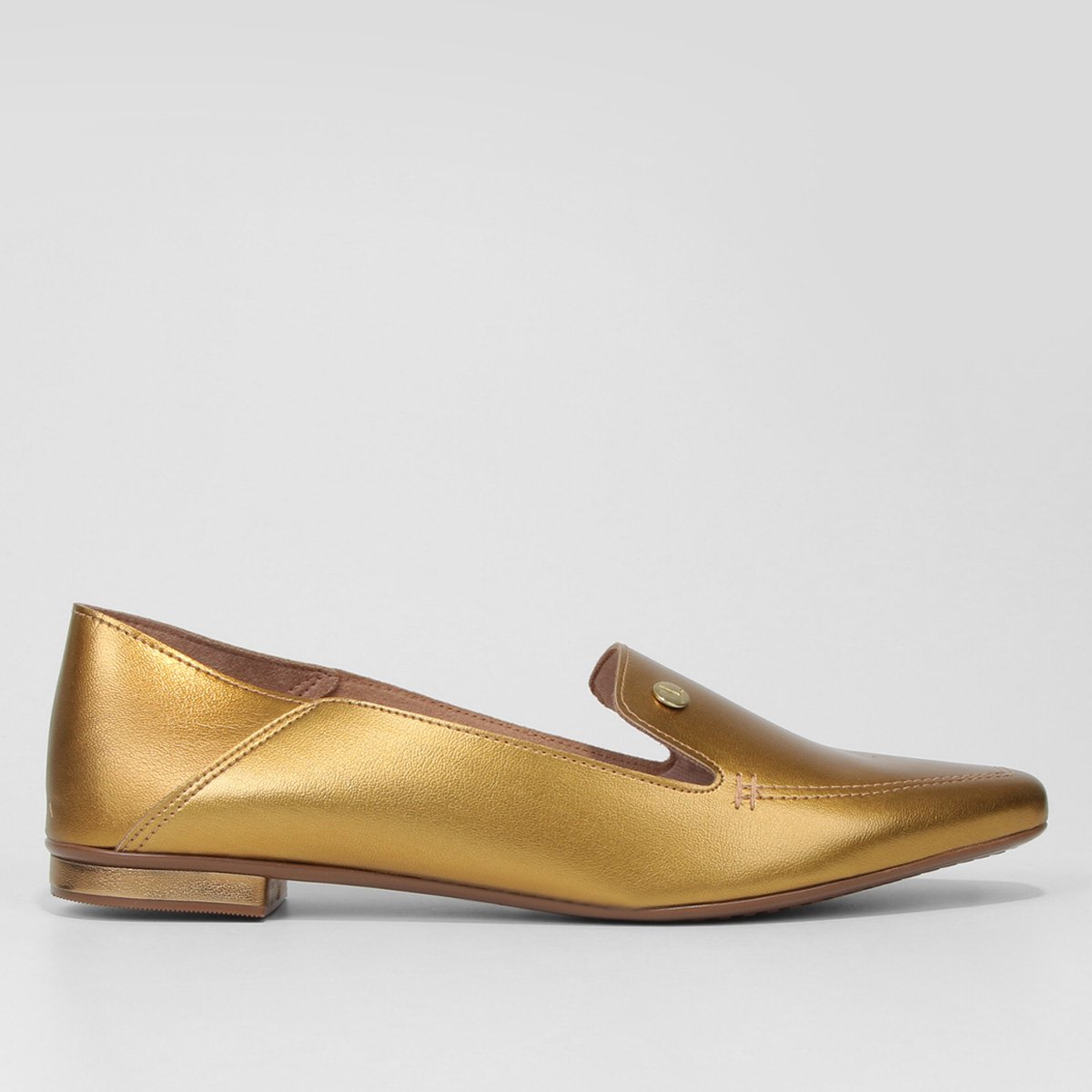 Mocassim Vizzano Metalizado Feminino - Bronze é ruim? Mocassim Vizzano Metalizado Feminino - Bronze é boa?