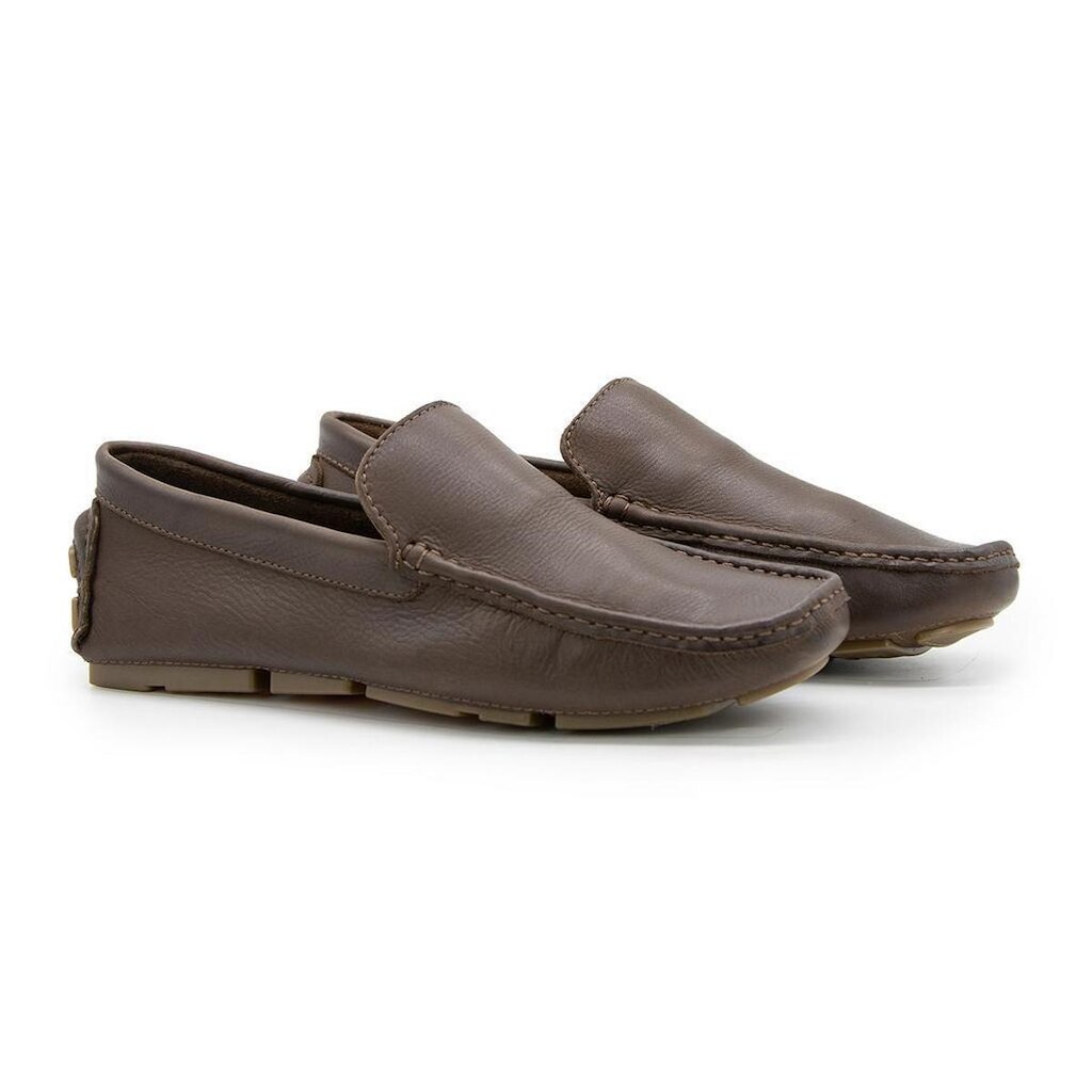 Mocassim Youth Couro Marrom 16007 - YTH16007FLCF