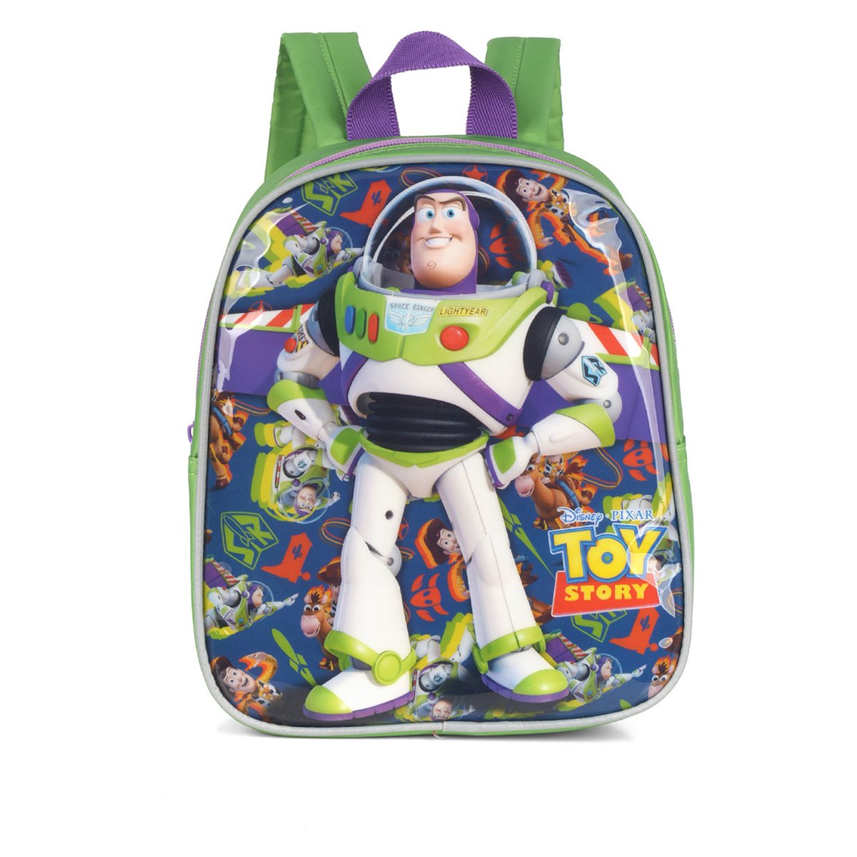 Mochila 11" Infantil Passeio Toy Story Estampada Luxcel - Verde é ruim? Mochila 11" Infantil Passeio Toy Story Estampada Luxcel - Verde é boa?
