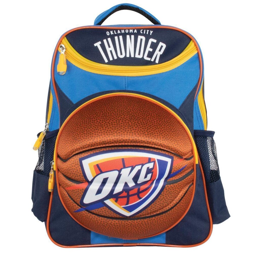 Mochila 3D NBA Oklahoma City Thunder Maccabi Basquete 19L