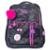 Mochila Barbie Luxcel com Pompom MS49931 - Preto