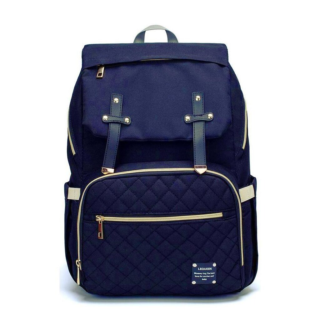 Mochila Bolsa Maternidade Bebê Lequeen Dândi Smart Multifuncional Térmica