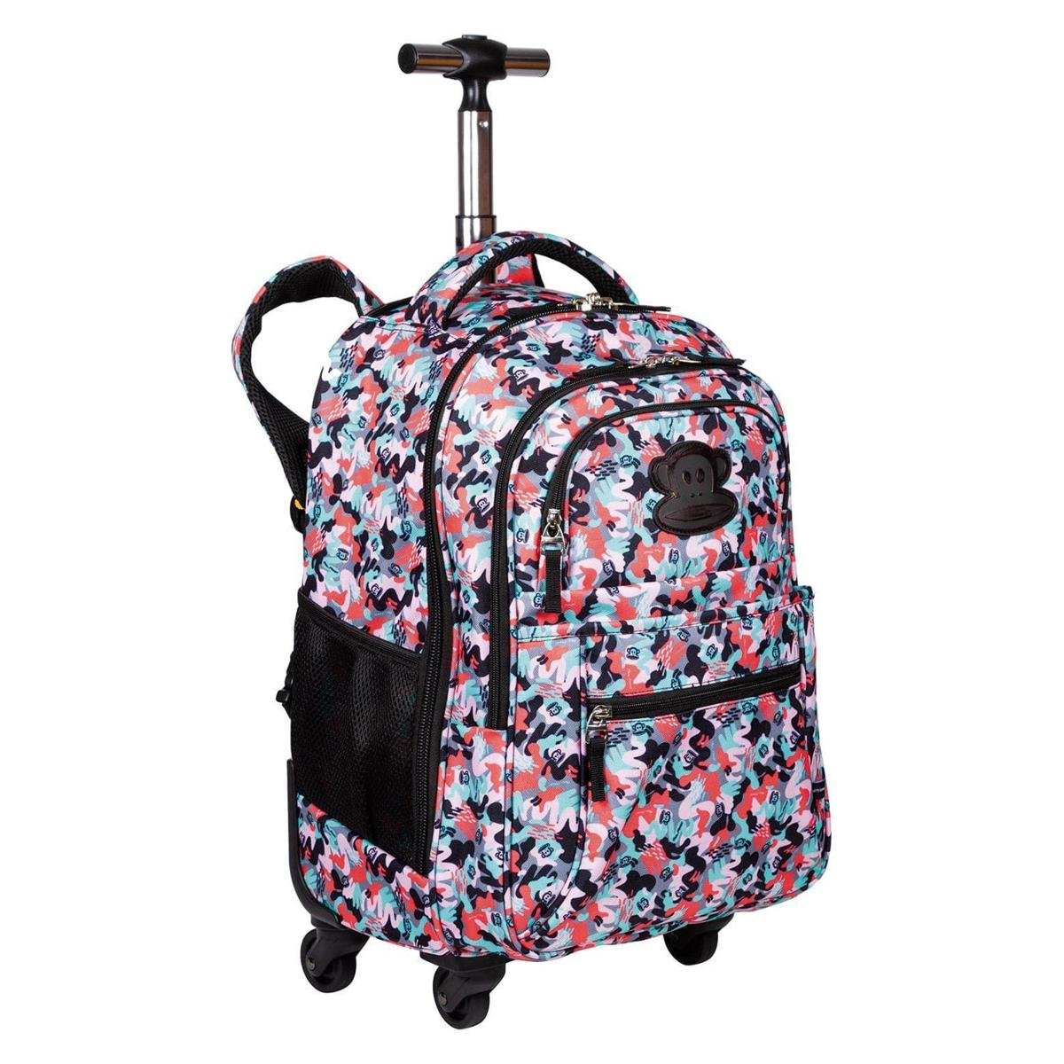 Mochila Carrinho 4 Rodas 2 em 1 Sestini Rolling Paul Frank Festival Sestini - Preto é ruim? Mochila Carrinho 4 Rodas 2 em 1 Sestini Rolling Paul Frank Festival Sestini - Preto é boa?