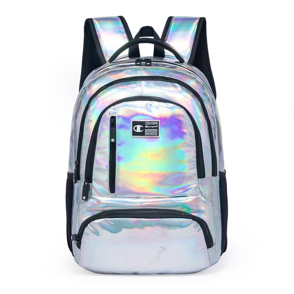 Mochila Champion Holográfica Casual Feminina 29 Litros