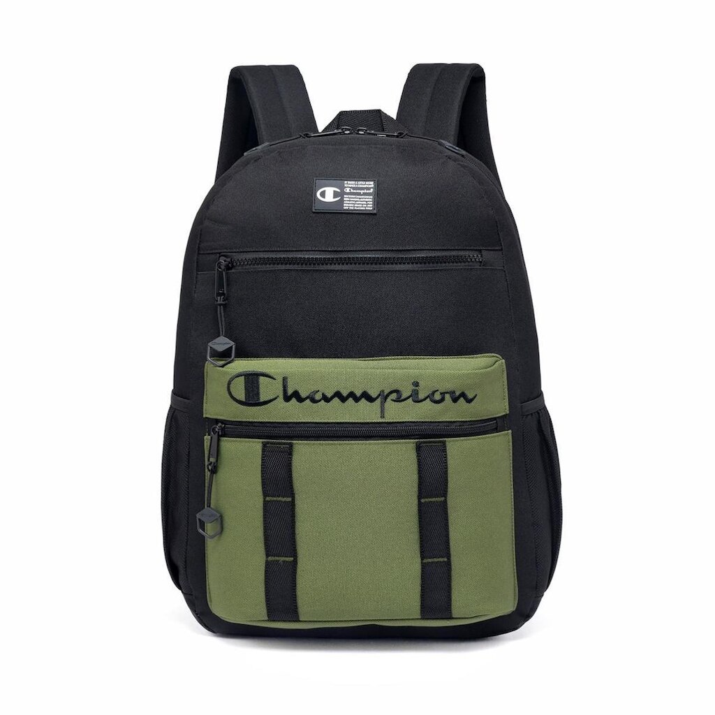 Mochila Champion Unissex Escolar Trabalho 29 Litros Resistente Bolsos Laterais