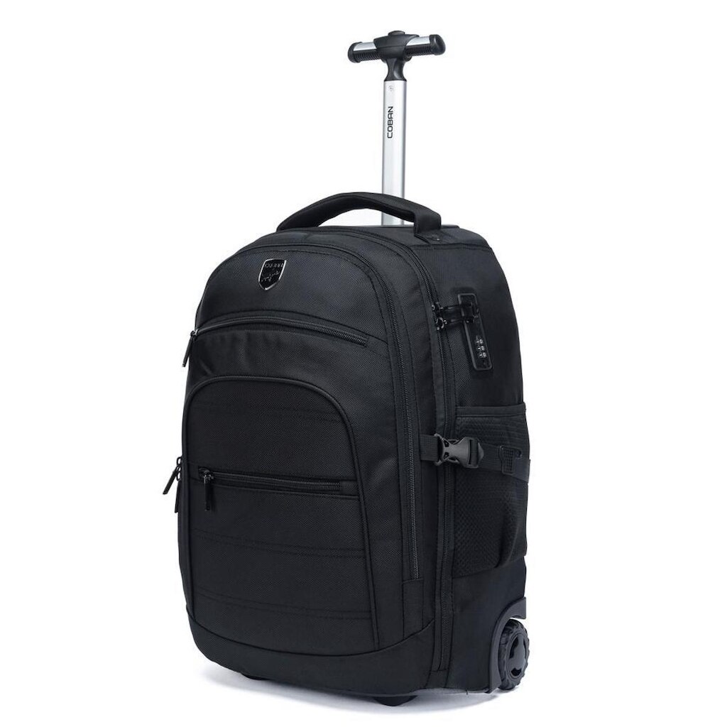 Mochila Coban Executiva Resistente com Rodinhas 24 Litros