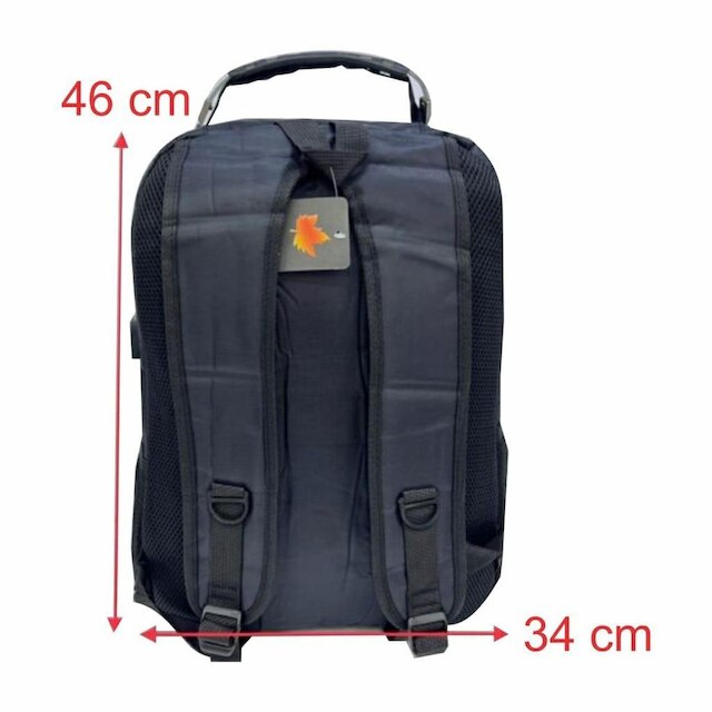 Mochila Com Compartimento Para Notebook Com Entrada USB