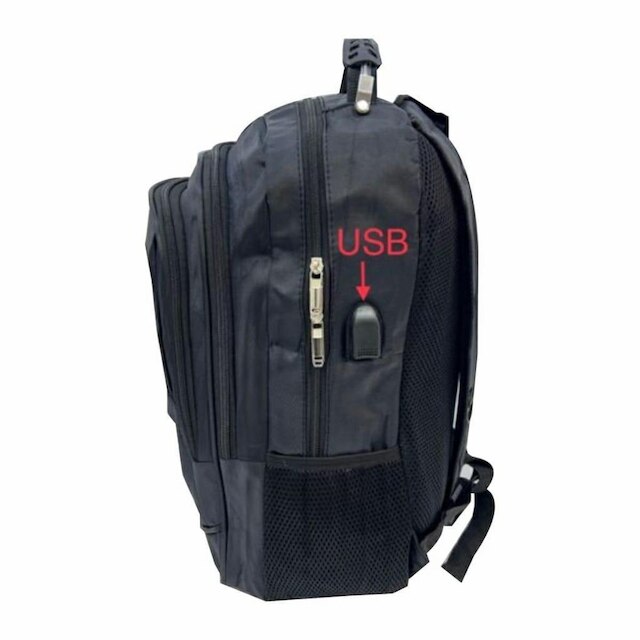 Mochila Com Compartimento Para Notebook Com Entrada USB
