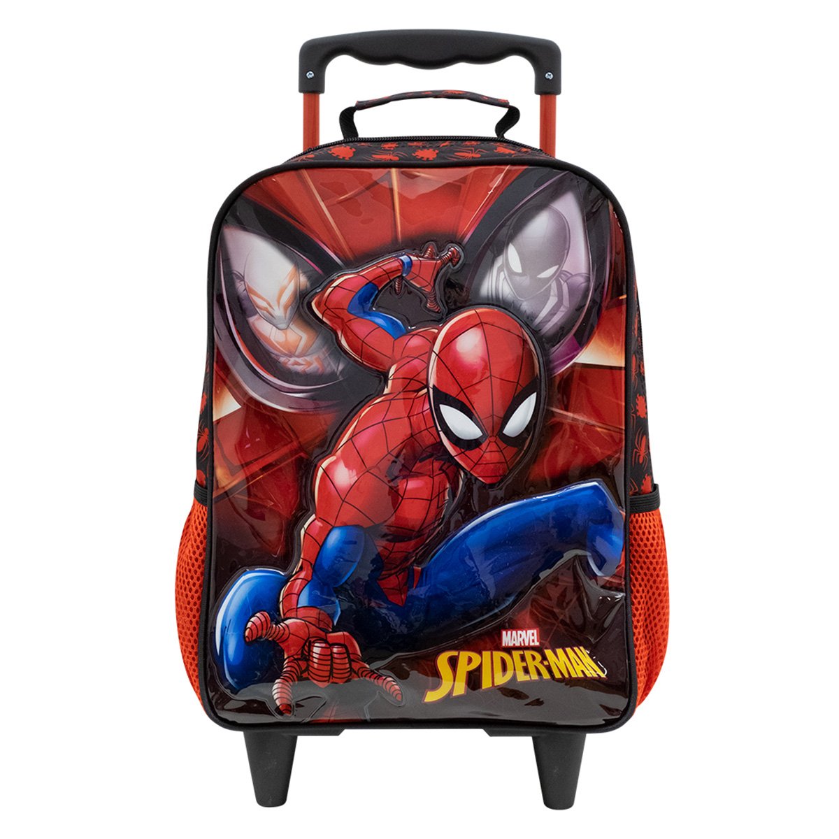 Mochila com Rodinhas Infantil Xeryus Spider Man 16" Masculina - Vermelho Menor preço em Mochila com Rodinhas Infantil Xeryus Spider Man 16" Masculina - Vermelho