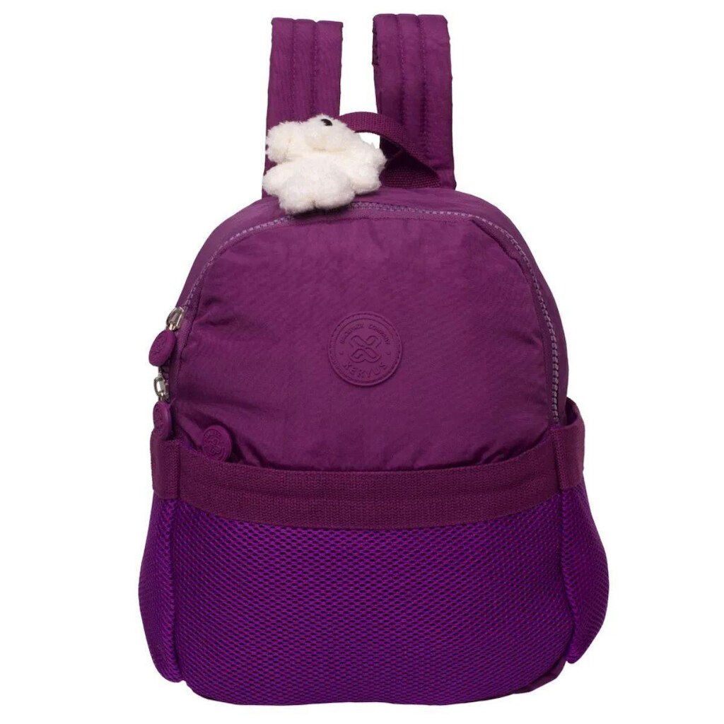 Mochila Costas Bolsa Juvenil 16 Xeryus Trendy Roxo