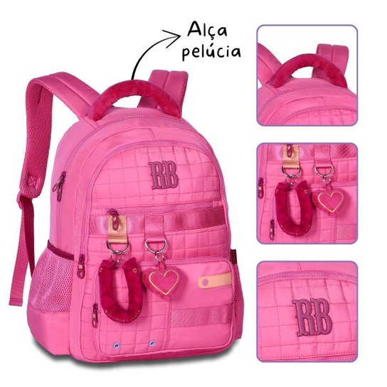 Mochila Costas Escolar Feminina Rebecca Bonbon