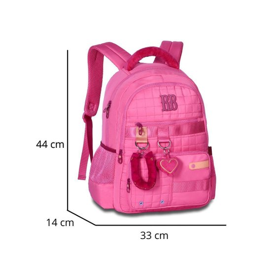 Mochila Costas Escolar Feminina Rebecca Bonbon